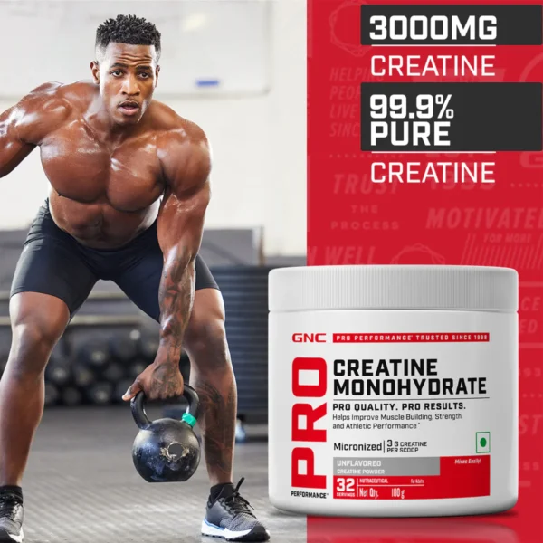 GNC Pro Performance Creatine Monohydrate with Shaker - Image 4