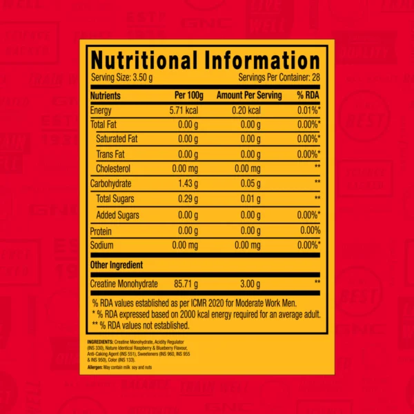 GNC Pro Performance Creatine Monohydrate Combo - Image 4