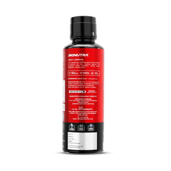 Iron Liquid L-Carnitine - Image 2