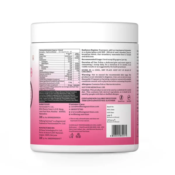 Beauty Collagen Strawberry Watermelon Flavour - Image 2