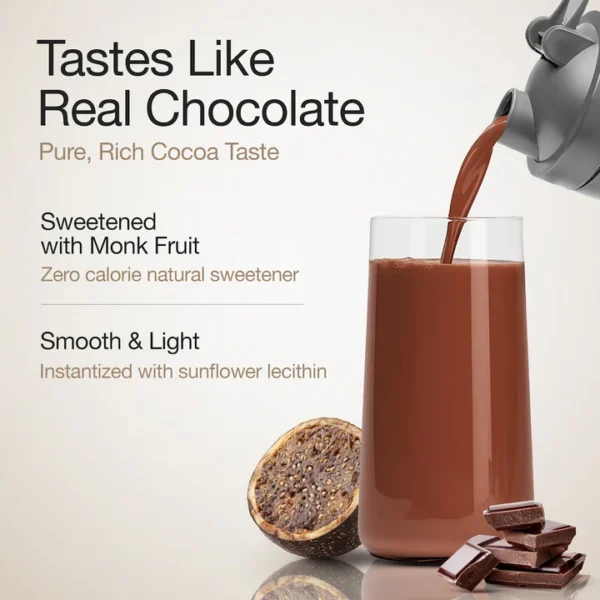 Whey Protein Isolate 26g | 1kg | 4B CFU Probiotics | Dark Chocolate - Image 6
