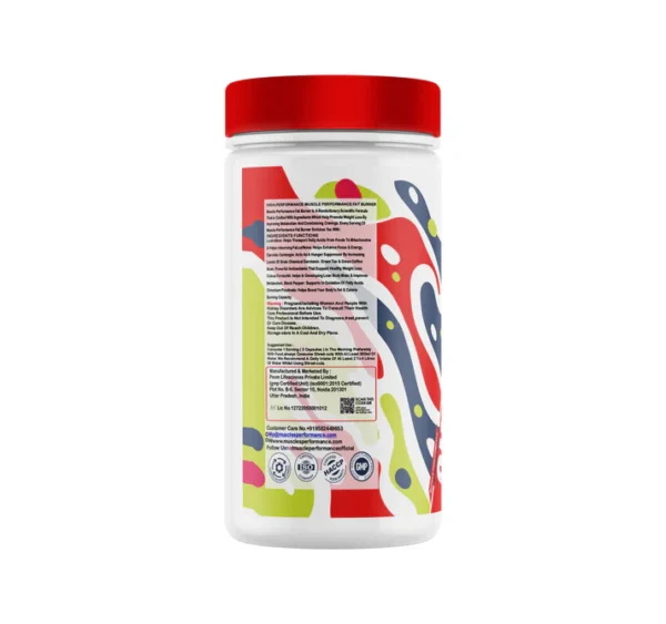MUSCLE PERFORMANCE SHRED CUTS FAT BURNUR ( 60 CAPSULES ) - Image 2
