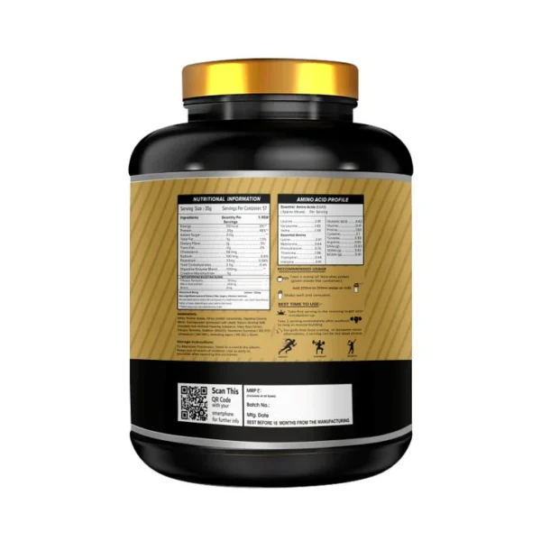 Muscle performance Nitra Whey Protein 2kg 4.4lbs - Image 4