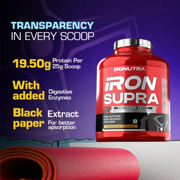 Iron Supra-Isolate Whey - Image 3