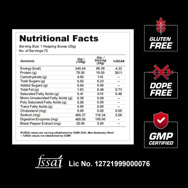 Iron Supra-Isolate Whey - Image 2
