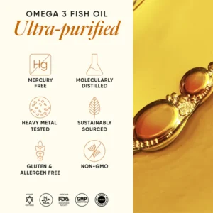4x Strength Omega 3 Fish Oil