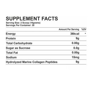 HYDROLYZED MARINE COLLAGEN PEPTIDES