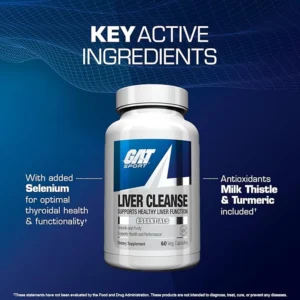 GAT Sports Liver Cleanse, 60 capsules