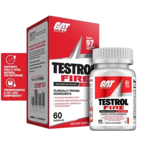 GAT Sports Testrol Fire Testosterone Booster 60 Capsules