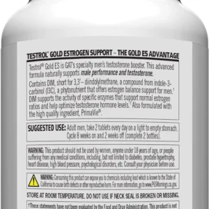 GAT Sports Testrol Gold ES, Testosterone booster, 60 tablet(s) Unflavoured