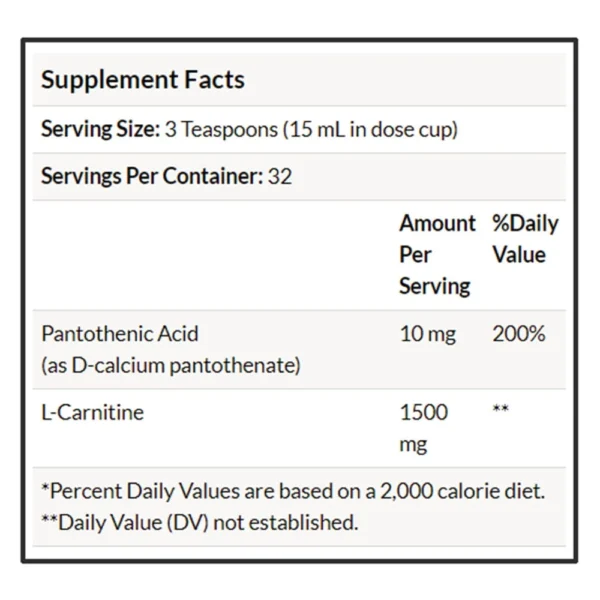 GAT Sport L Carnitine 473ml - Image 2
