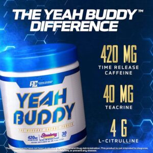 Ronnie Coleman Signature Series Yeah Buddy Powder- 270 G (Strawberry Lemonade)