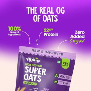 High Protein Super Rolled Oats Chocolate | 1kg