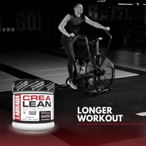 Labrada CreaLean Powder (Post Workout, Sustain longer workout, Muscle Repair & Recovery, 3g Creatine Monohydrate,For 83 Servings) – 0.55 lbs (250 gm)