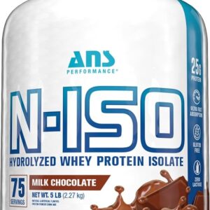 ANS Performance N-ISO Hydro Whey Isolate Protein 5 lbs | Milk Chocolate