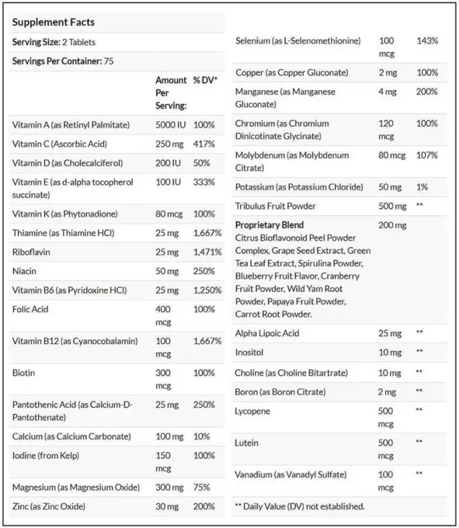 GAT Sports Mens Multi Test, Testosterone boost, Unflavoured 150 tablet(s) - Image 3