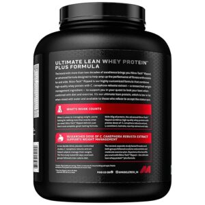 MuscleTech Nitrotech Ripped,1.81 Kg (4Lbs),Chocolate Fudge Brownie,Low Fat Lean Whey Protein,+ Weight Management,30 G From Whey Protein,500 G (L-Carnitine & L-Tartrate),200 Mg C,43 Servings