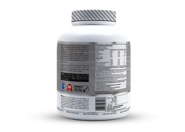 COREBOLICS NITROLEAN - DIET WHEY PROTEIN ( 2 KG, 48 SERVINGS ) Free T-Shirt - Image 8