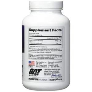 GAT Sports L-Arginine, 180 tablet(s)