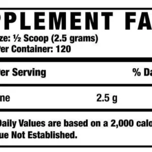 Glutamine XS Unflavored Powder