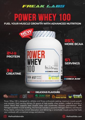 FREAK LABS POWER WHEY 4.4LBS - Image 3