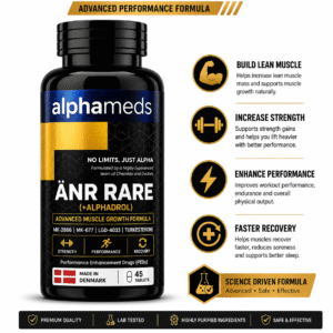 ANR RARE (+ALPHADROL) support for muscle growth and recovery