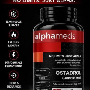 Alphameds Ostadrol (+ Ripped Mix) 45 Tablets | Advanced Performance Formula