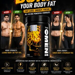 JNX Sports The Omen Pre Workout Capsules