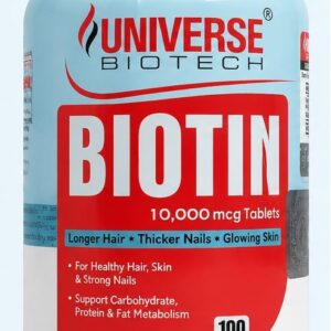 Universe Biotech Biotin 10,000 mcg
