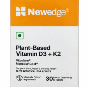 Newedge Plant Based Vitamin D3 + K2